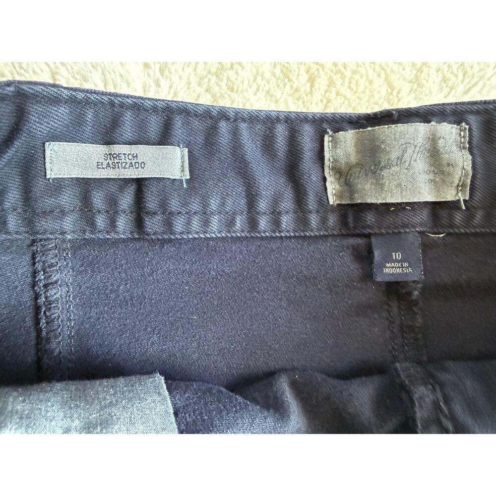 Universal Thread Stretch Chino Pants Navy Size 10 Wide Leg - Picture 3 of 6